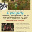 Mondbarden Pool Party 2021