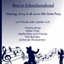 Mondbarden Breeer Schnulzenabend